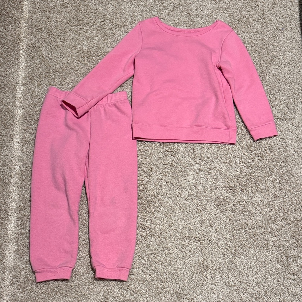 Garanimals Bright Pink Kids Matching Set